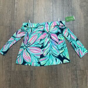 Lilly Pulitzer Multicolor Off-Shoulder Top